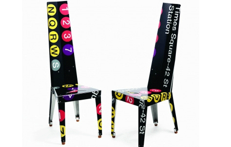 From Traffic Signs to Seating: Upcycled Furniture By Boris Bally