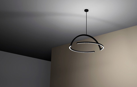 Ludic LED Luminaire: Sly Lamp by DING3000