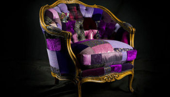 Technicolor Dream Couch by Design By Leftovers