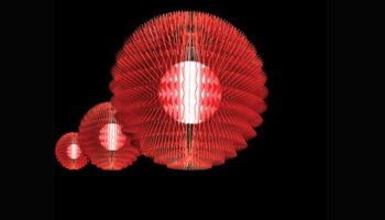 The Bombe Pendant Lamp by Yellow Goat Design