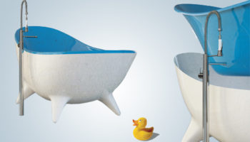 The Nessie Bathtub by Moreno Ratti of Cactus Design