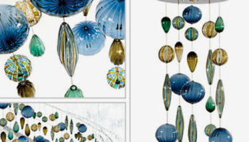 An ICFF Preview: Tracy Glover's Jewel Box System of Handblown Glass Pendants
