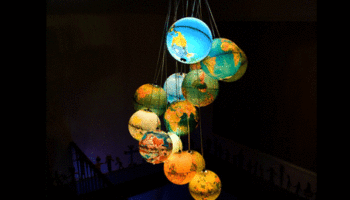 A Global Chandelier by Benoit Vieubled