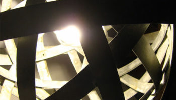Drink Up Orbits: A Chandelier Made from Wine Barrels
