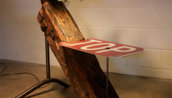 Farmpunk Furniture: Recycled Tables from unite two designs