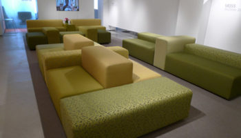 At NeoCon 2011: Moss Seating System by Keilhauer