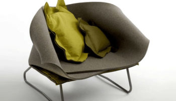 Get Felt Up With the Felt Up Chair by Charlotte Kingsnorth