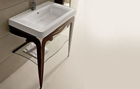 Italian Wanderlust: Canal Console by Hastings Tile and Bath
