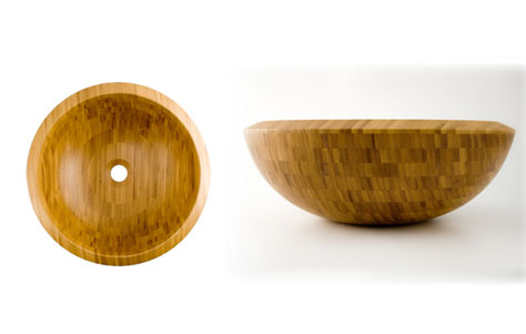 The Bamboo Vessel Sink by Totally Bamboo