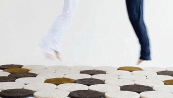 The Circulos Rug by Gan Rugs