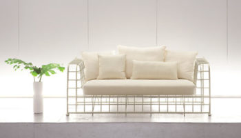 Architect Outdoor Sofa by Mathias Hoffmann for Brown Jordan
