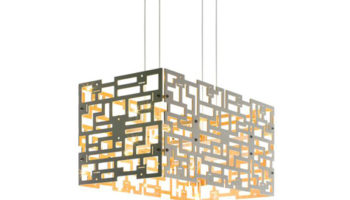 Chandelier for Technophiles: Alumega by Nina Jeroch for Anthologie Quartett
