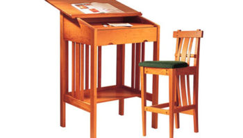 Green Squared: Green Standing Desk by Green Design Furniture