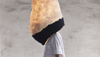 Recycled Pulp Lamps by Enrique Romero de la Llana