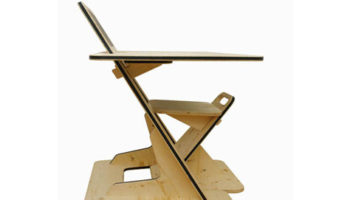 The Adjustable Kid's AZ Desk by Guillaume Bouvet