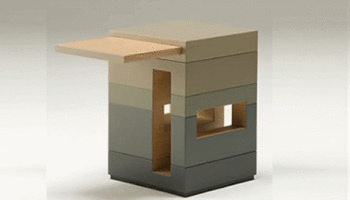 The Rikyu Jubako Table by Ted Boerner