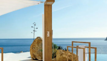 The Siena Cascade Outdoor Shower by Manutti
