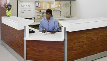 The Ethospace Nurses' Station by Jack Kelley for Herman Miller