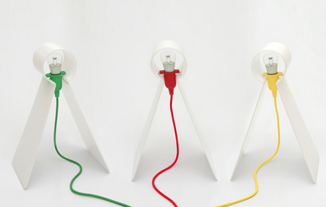 The Tweety Lamp by Giorgio Bonaguro