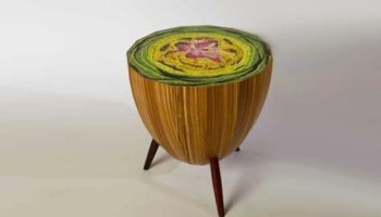 Bursting with Color: The Artichoke Table by David Rasmussen Design