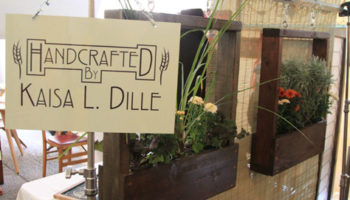 The Indoor/Outdoor Cedar Framed Planter Boxes by k.dille designs