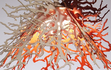 Abstraction Pendant Light by Perhacs Studio