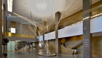 Antonio Di Oronzo of bluarch architecture Lights up the Lobby at 200 Park Ave. 