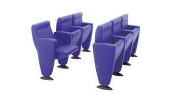 Sedia Systems C 600 Auditorium Seating by Baldanzi and Novelli