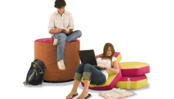 The Flexible Chill Seating and Pillows by Thonet