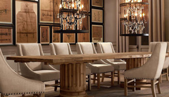 Vintage Birdcage Chandelier from Restoration Hardware