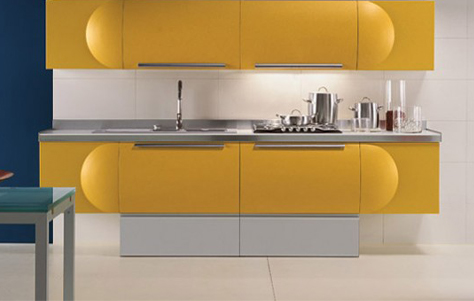 Vivid Italian Flavor: The Space Kitchen by Aster Cucine
