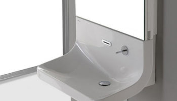 The Blend Wall Wash Basin by Sanindusa