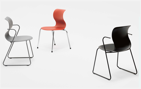 Dynamic Sitting for Students: Pro by Konstantin Grcic for Flötotto