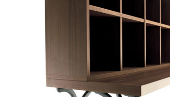 Sangirolamo Bookcase by Poltrona Frau