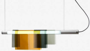 The Photochrome Suspension Lamp by Jean Couvreur