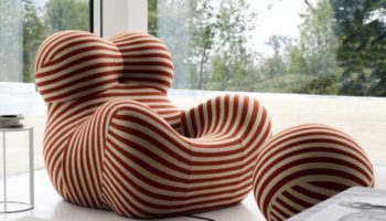 Iconic Ball and Chain: Serie Up 2000 by Gaetano Pesce