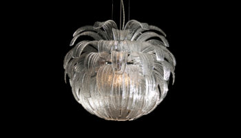Perfect Pendants of Gorgeous Glass: Three Fixtures by Charles Loomis