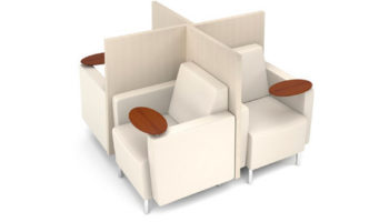 Pinwheel Privacy: Gee Modular Quad by Agati