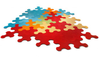 Puzzling Carpet Tiles: Puzzle Rug Imperial by Contraforma