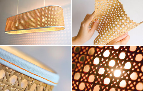 At ICFF Singapore: Rattan Lamp by Formistry