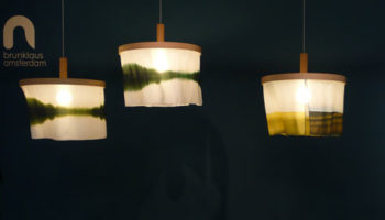 Blown Away by Brunklaus Amsterdam's Oak Silk Lighting