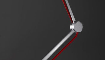 Stand Up for the Great Outdoors: Heron Table Lamp by Enrico Azzimonti