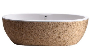 The Baignoire Stone Pixel Bathtub by Bleu Nature