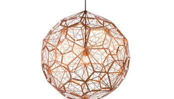 The Etch Web Pendant Light by Tom Dixon