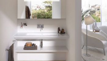 The Living Square Ceramic Washbasin by Andreas Dimitriadis for Laufen