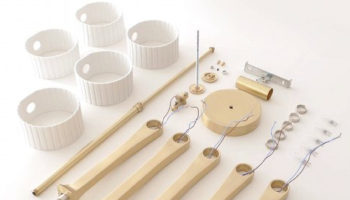 The Mediterranean Brahma Lamp by Pedret Lighting