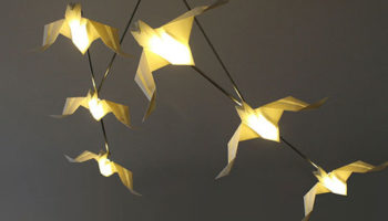 At Salone 2012: Origami’s Hunter Lamps by Si Studio
