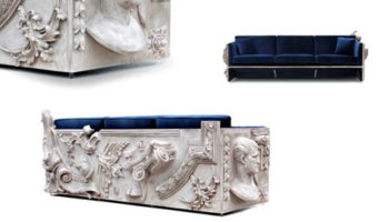 At Salone del Mobile 2012: Versailles Sofa by Boca do Lobo