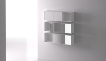 Boffi's Othello Bathroom Cabinets by Nendo