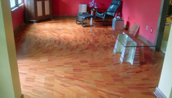 Thomas Schrunk's Beautiful Flow Pattern Flooring